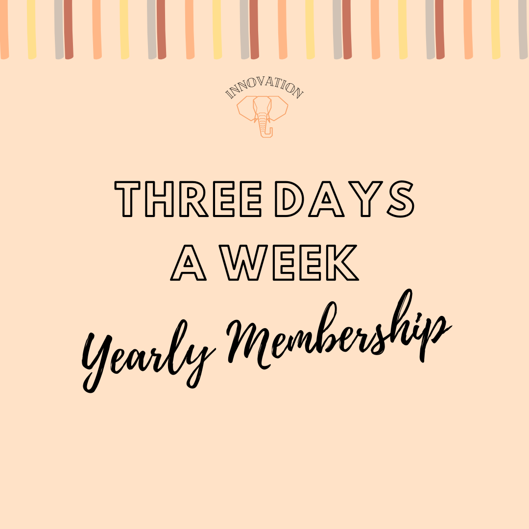 Three Days A Week Annual Membership