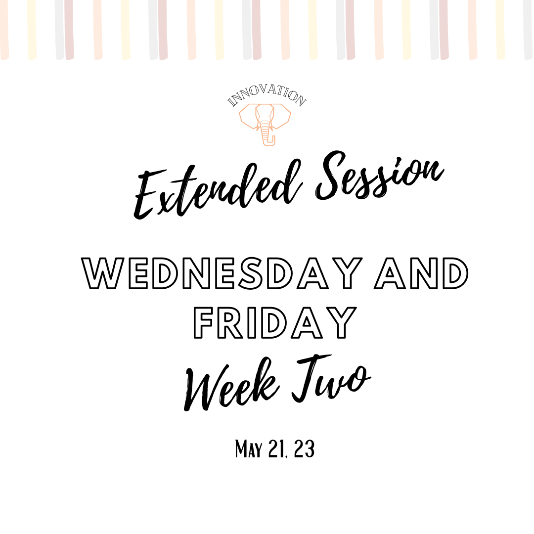 Week Two Wednesday and Friday