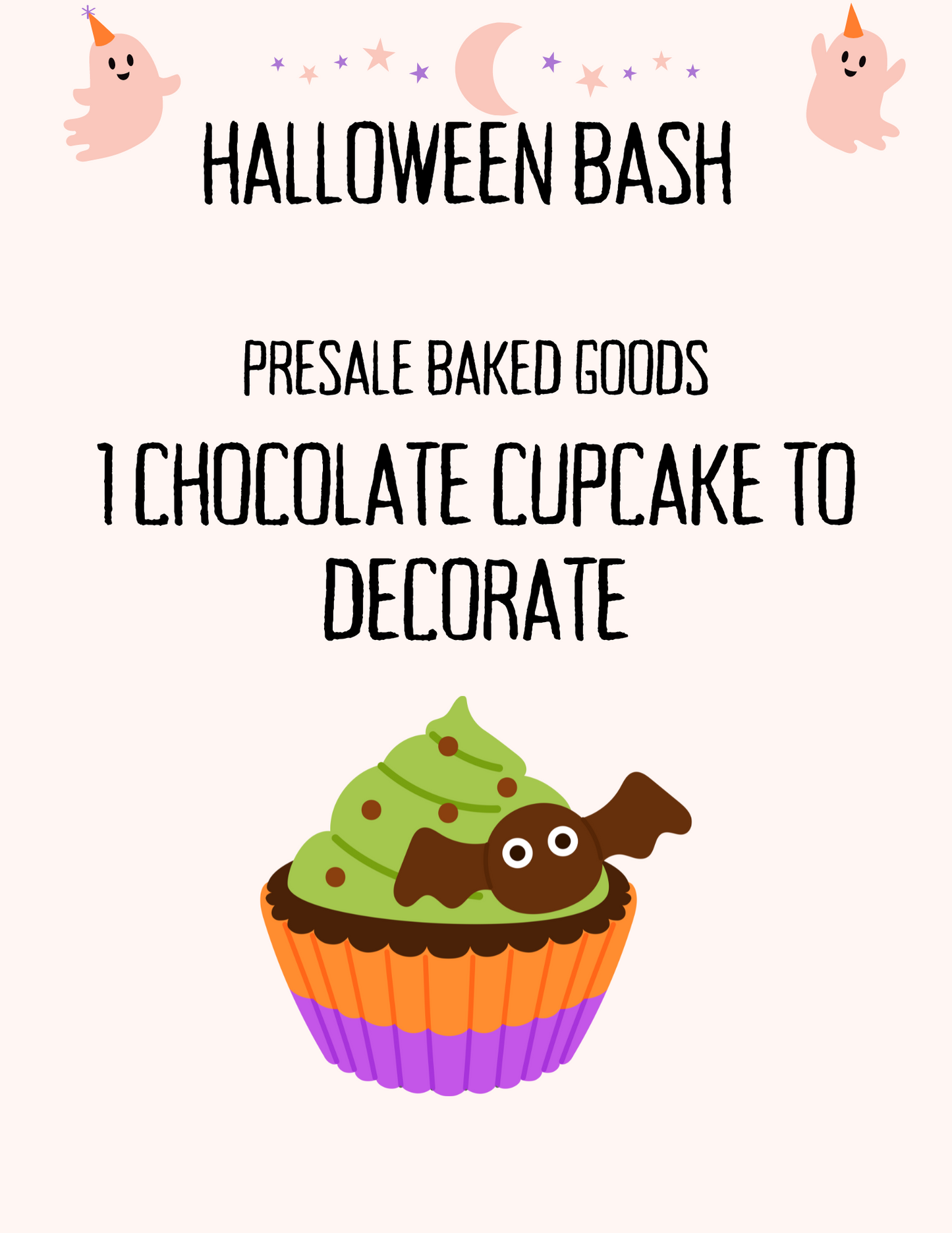 One Chocolate Cupcake