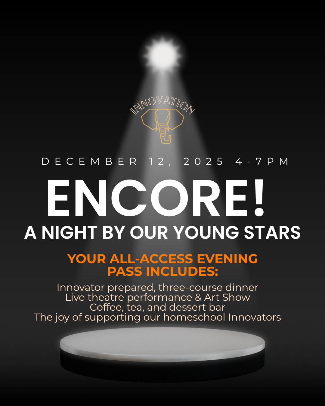 Encore: Dinner and a Show: 2 Tickets