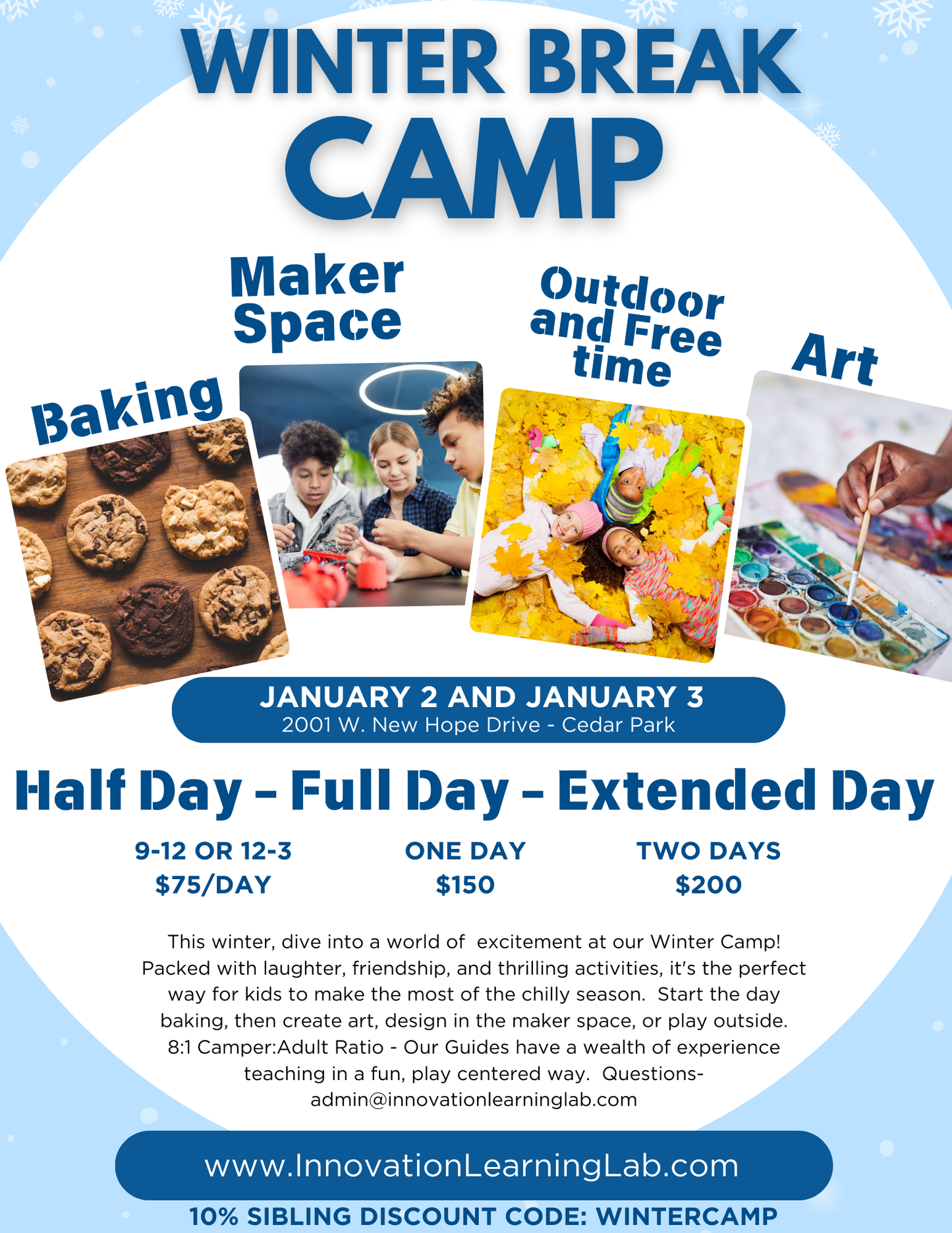 Winter Break Camp - One Day
