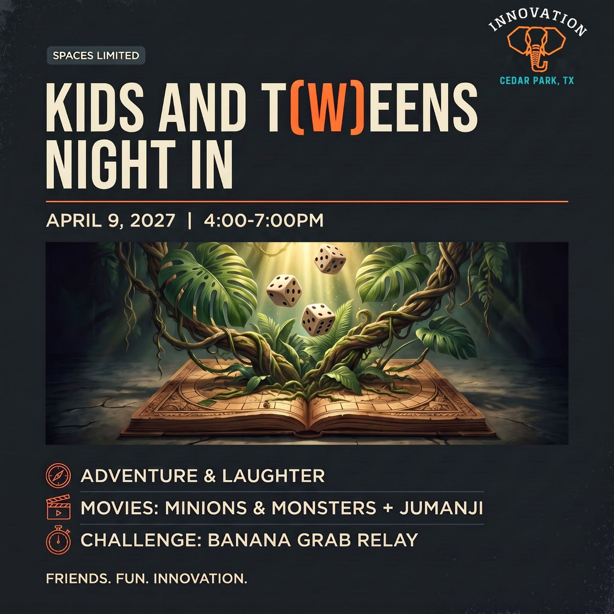 April Kid and T(w)een Night In