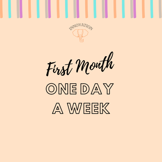 One Day A Week - First Month