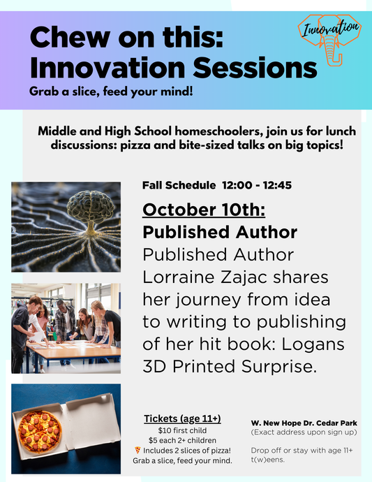 Innovation Sessions: 10/10 Published Author
