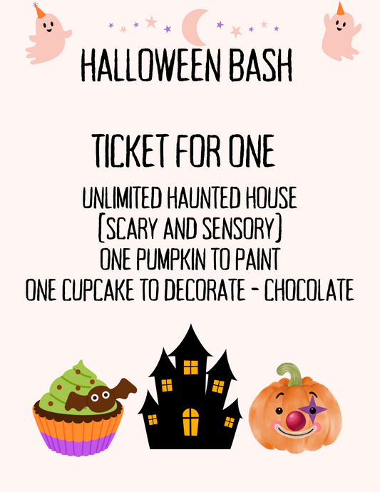 Halloween Bash Presale Ticket - Chocolate Cupcake