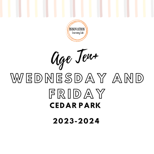 Wednesday and Friday Age 10+ in Cedar Park