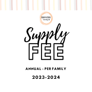 Step One to Enroll: Supply Fee for Cedar Park