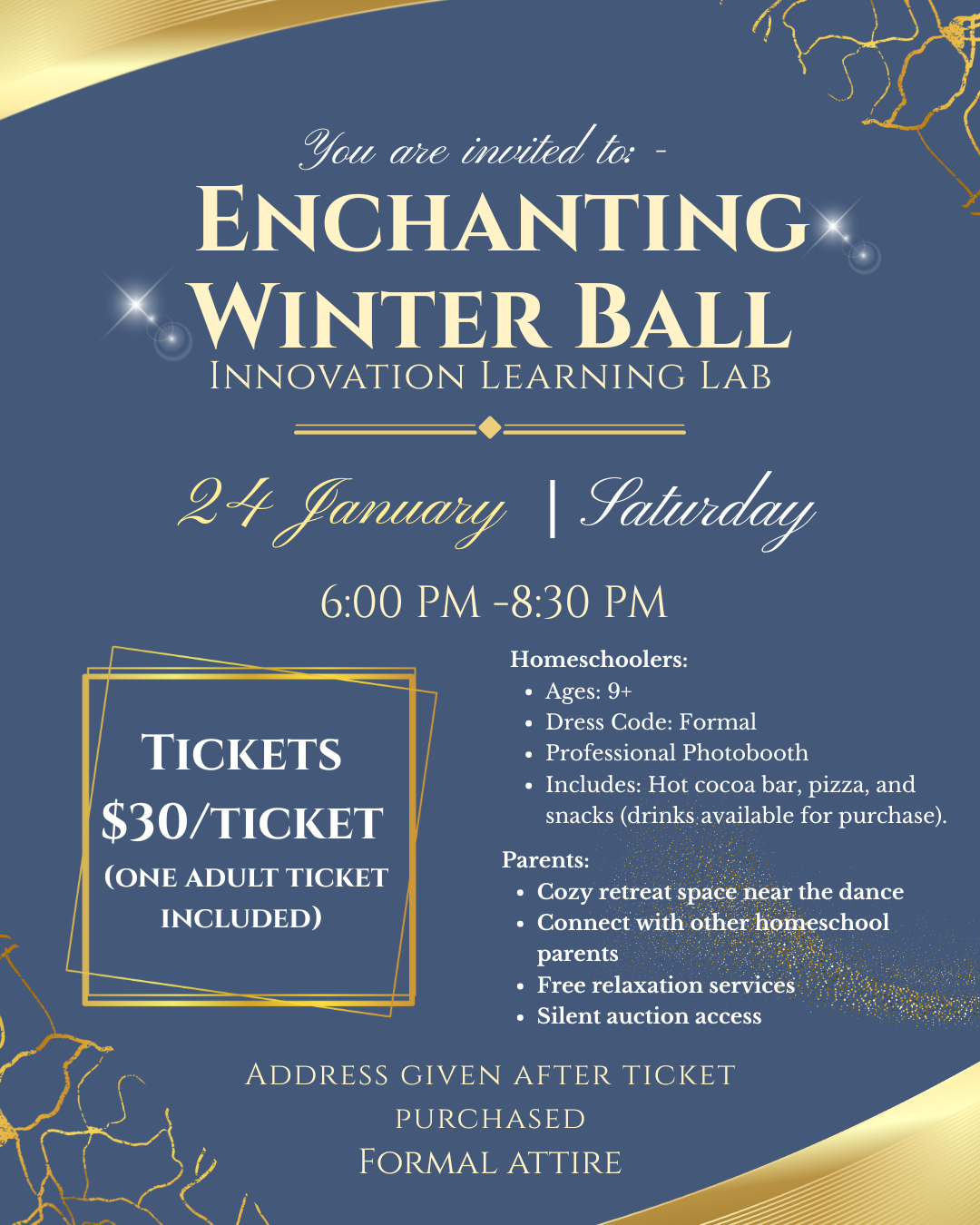 January 24th: Winter Ball