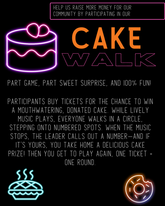 Cake Walk Ticket for NBTS Dance: 10 Tickets