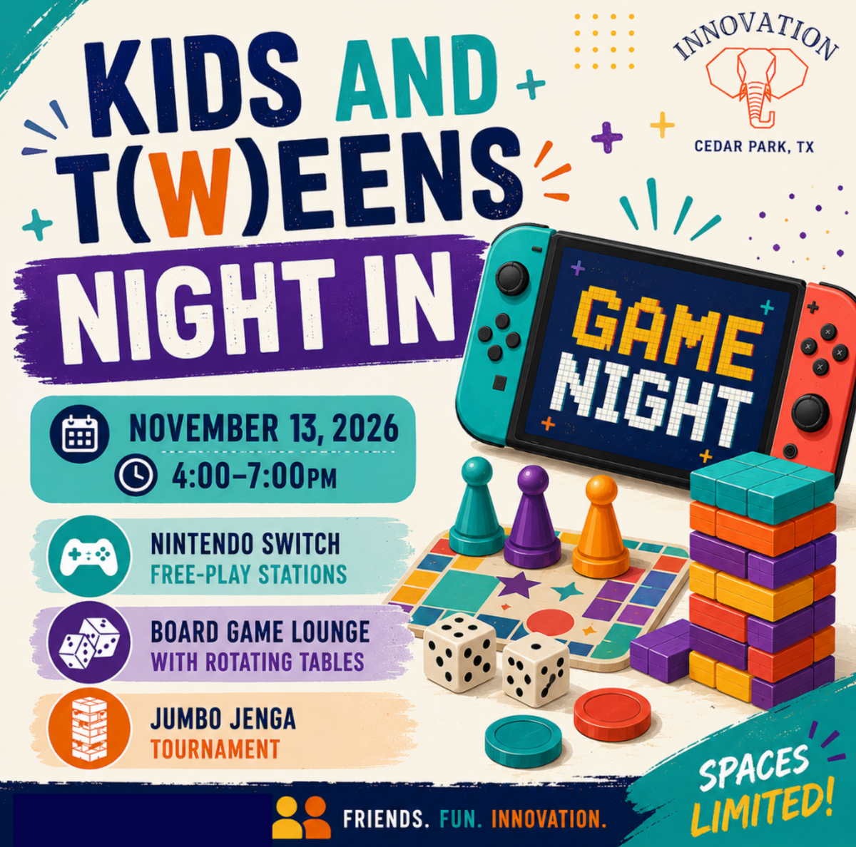 November Kid and T(w)een Night In